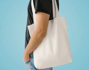 Everything Is Fine - Tote Bag | Mallory Thread Theory - Dark Humor Sarcastic Tote Bag Funny Gift