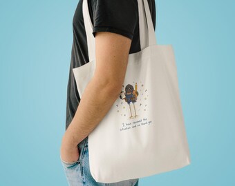I've Reviewed and No Thank You- Tote Bag | Mallory Thread Theory Funny Work Humor Tote, Sarcastic Office Gift for Coworker
