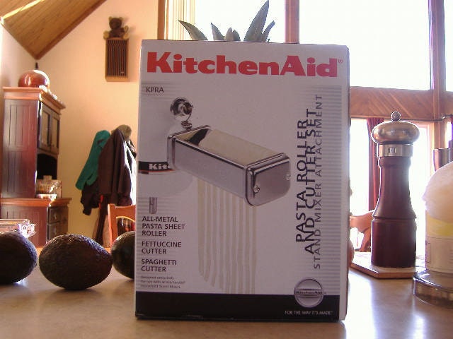 KitchenAid 3 Piece Pasta Roller & Cutter Attachment Set Metal - KPRA