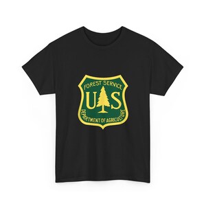 United States Forest Service Shirt , US Forest Service USDA Patch Shirt, National Park T-Shirt