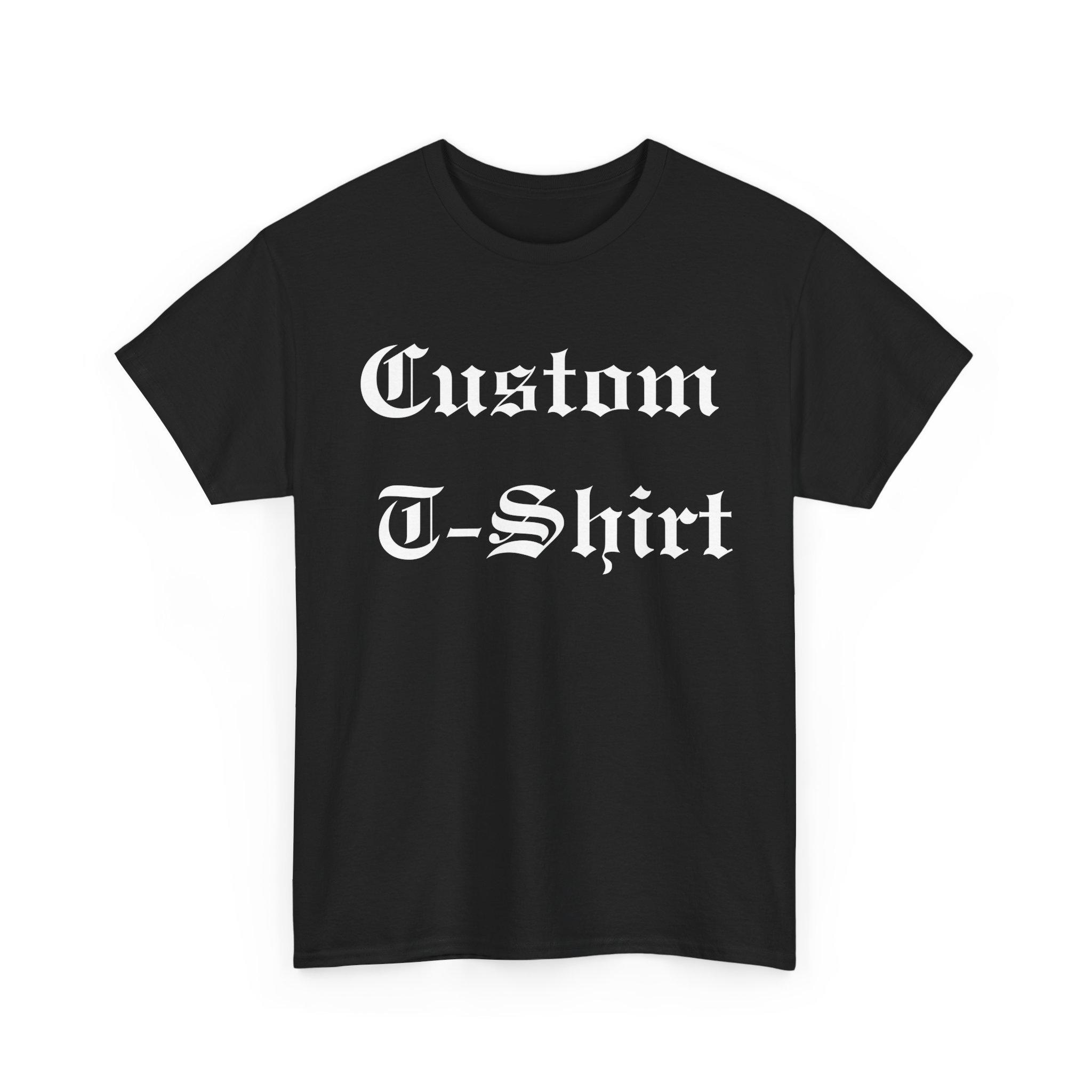 Old English Font Shirt - Etsy