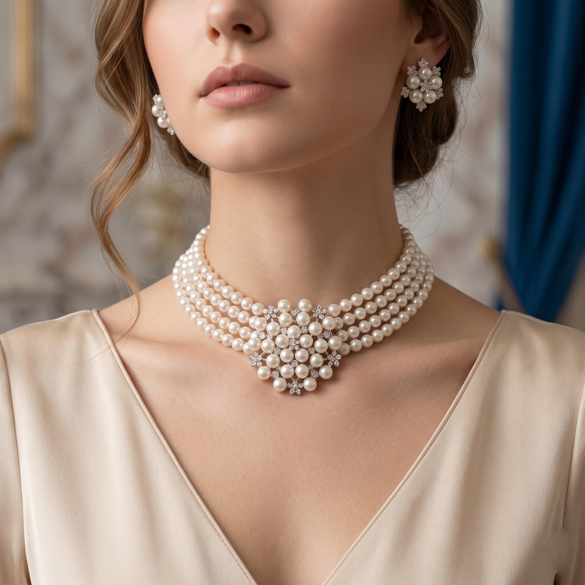 Vintage pearl necklace - Etsy 日本
