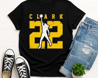 Caitlin # 22 Starspieler Basketball Shirt, Sport Benutzerdefiniertes Geschenk Fieber Fans Grafik T-Shirt, Indiana Basketball Jersey Personalisiertes Unisex T-Shirt