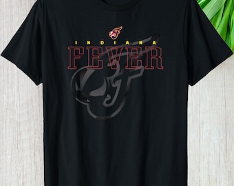 Indiana Fever Basketball Shirt, individuelles Geschenk für Sportfans Vintage Graphic Tee, Retro Indiana Fans Basketball Jersey Style Unisex T-Shirt