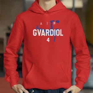 Croatia Star Player Football Gift, 2026 World USA Tournament Inspired soccer shirt, Air Gvardiol #4 Animated Style Soccer, Unisex T-Shirt image 10