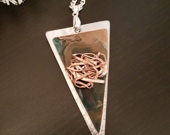 Verdigris Copper Necklace