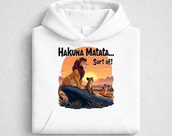 Simba hoodie lion king, Lion King hoodie hakuna, Hakuna Matata hoodie simba, Disney Simba sweatshirt sunset, Simba lion hoodie quote