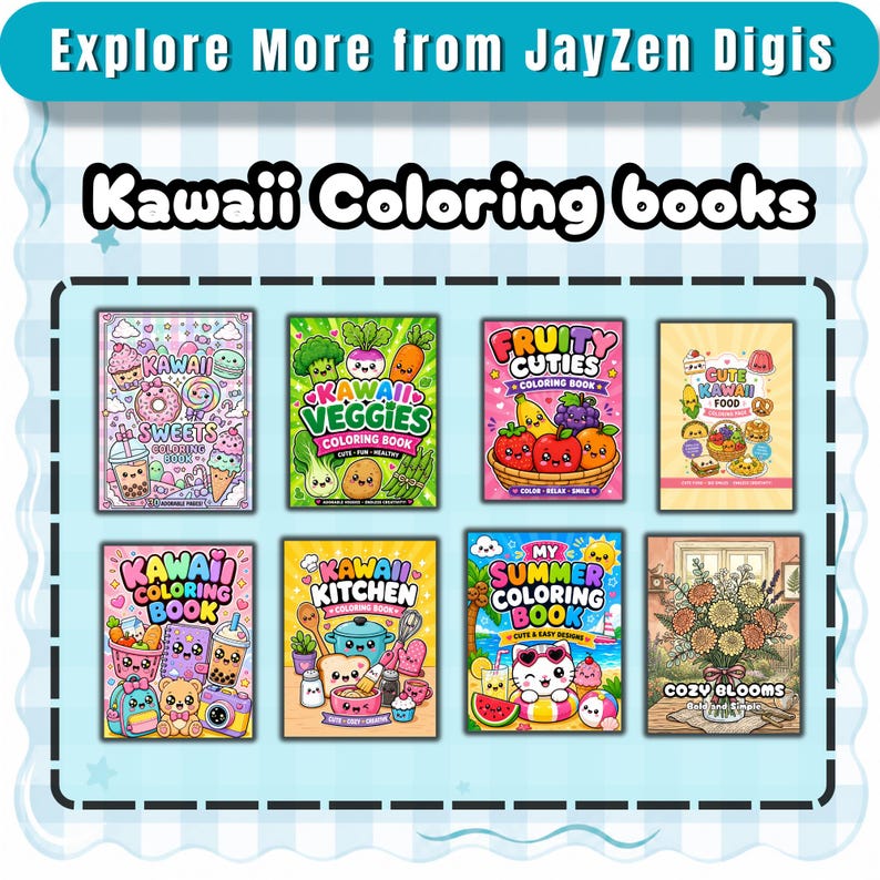 Libro para colorear del océano acogedor / Lindos animales exploradores del océano y aventuras submarinas páginas para colorear de verano relajantes kawaii llamativos fáciles de imprimir imagen 13