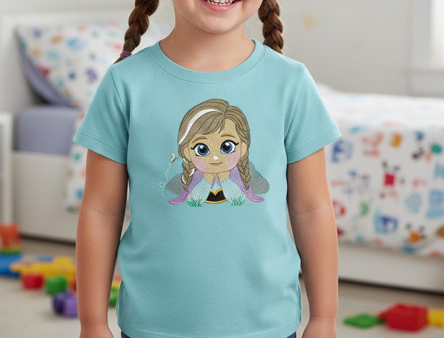 Princess Embroidery Design Bundle - Baby Princesses Embroidery Pattern ...