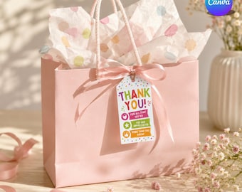 Editable Appreciation Tags Personalized Appreciation Editable Tags Personalized Thank You Tags Printable Teacher Gift Tags Instant Print Tag