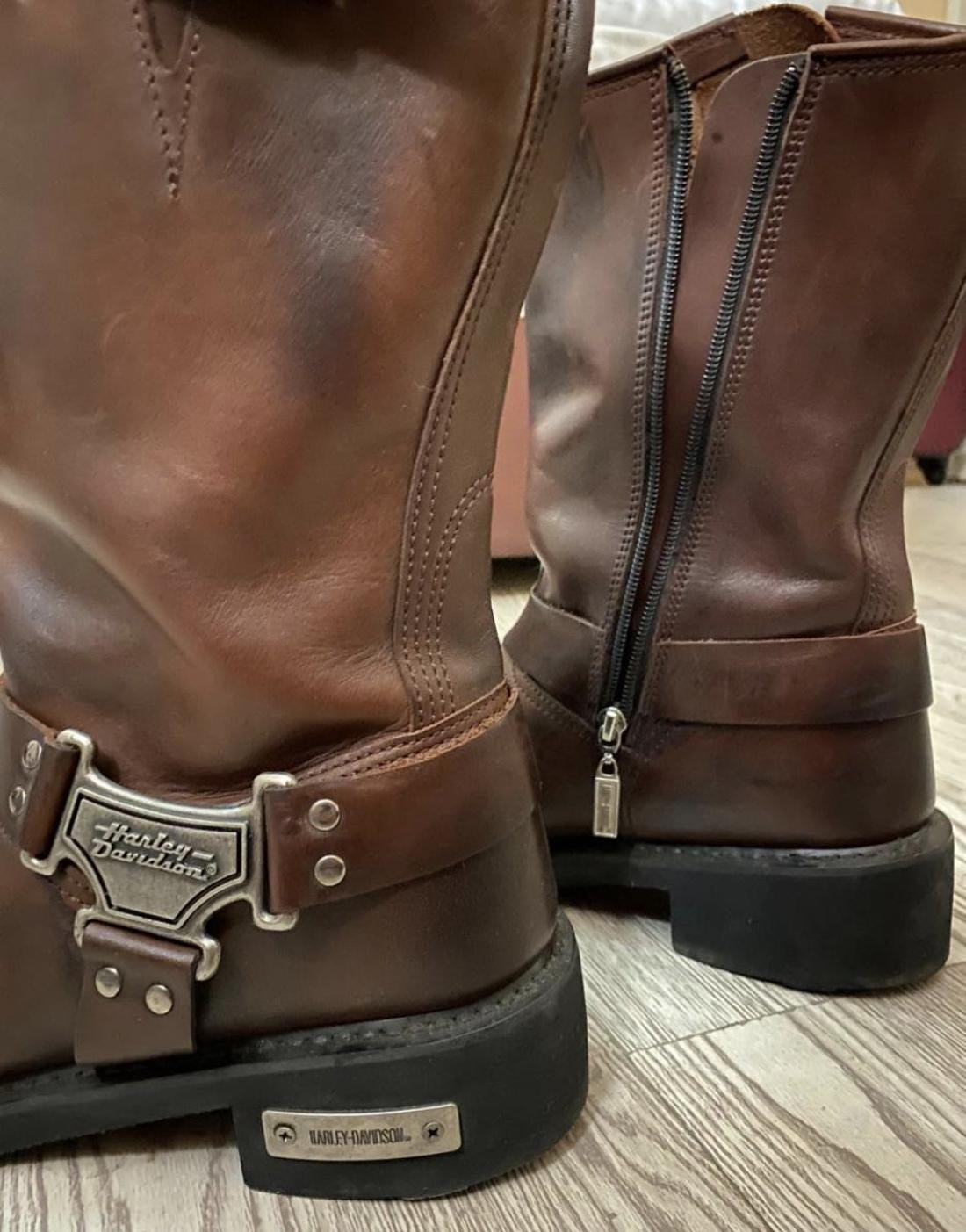 Harley Davidson Boots Vintage - Etsy