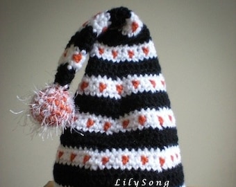 LilySong HOLIDAY HATS Crochet PATTERN (in 7 sizes)