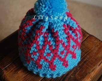 LilySong ZOE HAT Crochet PATTERN  (in 6 sizes)