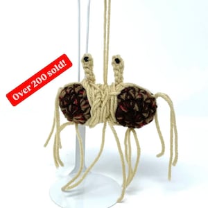 Flying Spaghetti Monster Ornament fsm Pastafarian ornament atheist Christmas tree ornament handmade decor secular atheist MADE TO ORDER