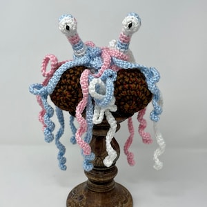 Trans Pride Flying Spaghetti Monster Tree Topper -READY TO SHIP -Free Domestic Shipping, fsm Pastafarian Christmas Decoration atheist pride