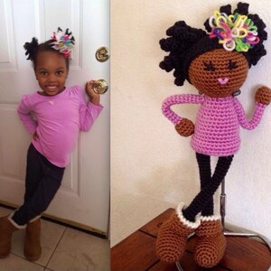 Custom doll from photo doll custom look alike doll mini me doll look alike handmade doll personalized gift doll handmade Christmas gift #1