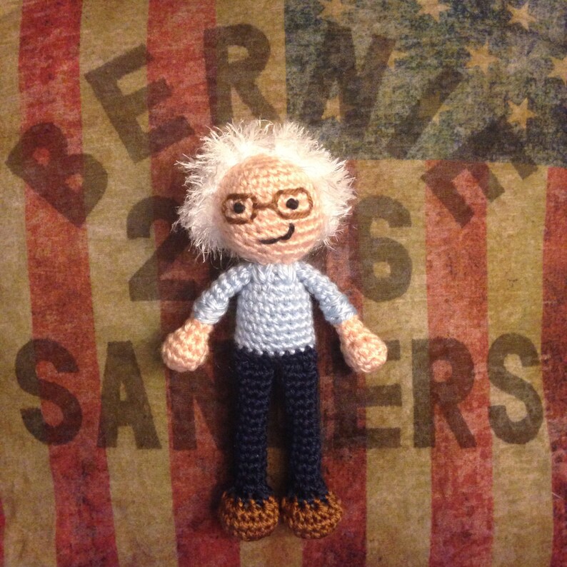 bernie sanders doll pattern