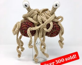 Latający Potwór Spaghetti na czubek choinki fsm ateista choinka ateista fsm pastafariańska dekoracja świąteczna świecka dekoracja ateistyczna WYKONANE NA ZAMÓWIENIE