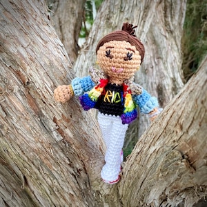 Kamala Harris Pride doll crochet Kamala Harris doll Pride Kamala Harris President doll Female President woman President Harris MADE TO ORDER