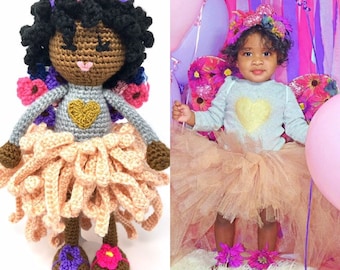 Custom doll from photo doll custom look alike doll mini me doll look alike handmade doll personalized gift doll handmade Christmas gift  #6