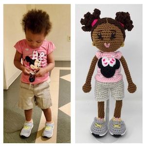 Custom doll from photo doll custom look alike doll mini me doll look alike handmade doll personalized gift doll handmade Christmas gift #1