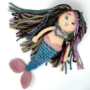 Mermaid Doll fantasy play doll mermaid magical toys magic mermaid mystical doll mythical handmade doll gifts handmade doll MADE TO ORDER