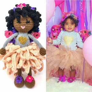 Custom doll from photo doll custom look alike doll mini me doll look alike handmade doll personalized gift doll handmade Christmas gift 2 image 4
