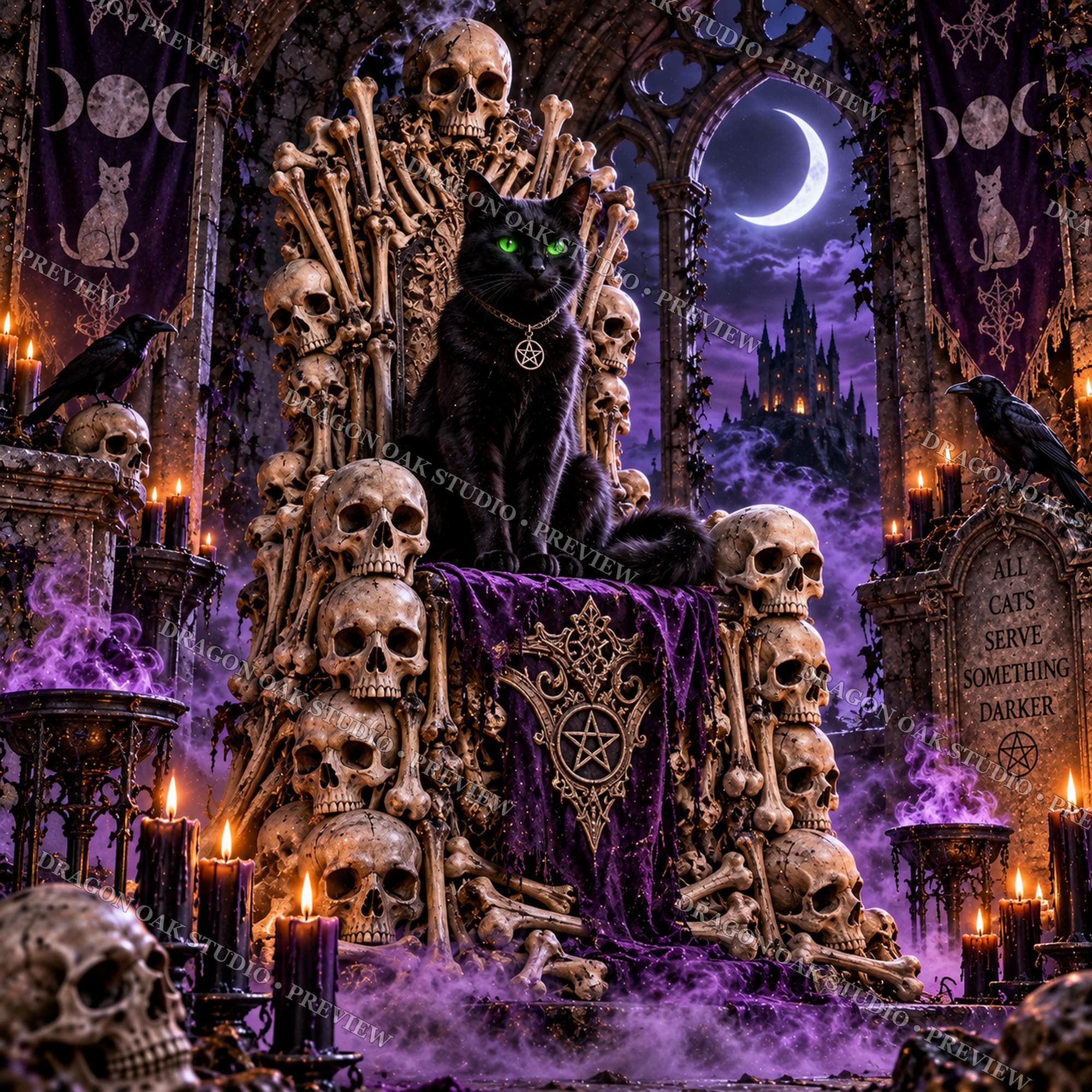 Haunted House Ghost Story PNG Bundle, Creepy Mansion Designs (Digital Download)