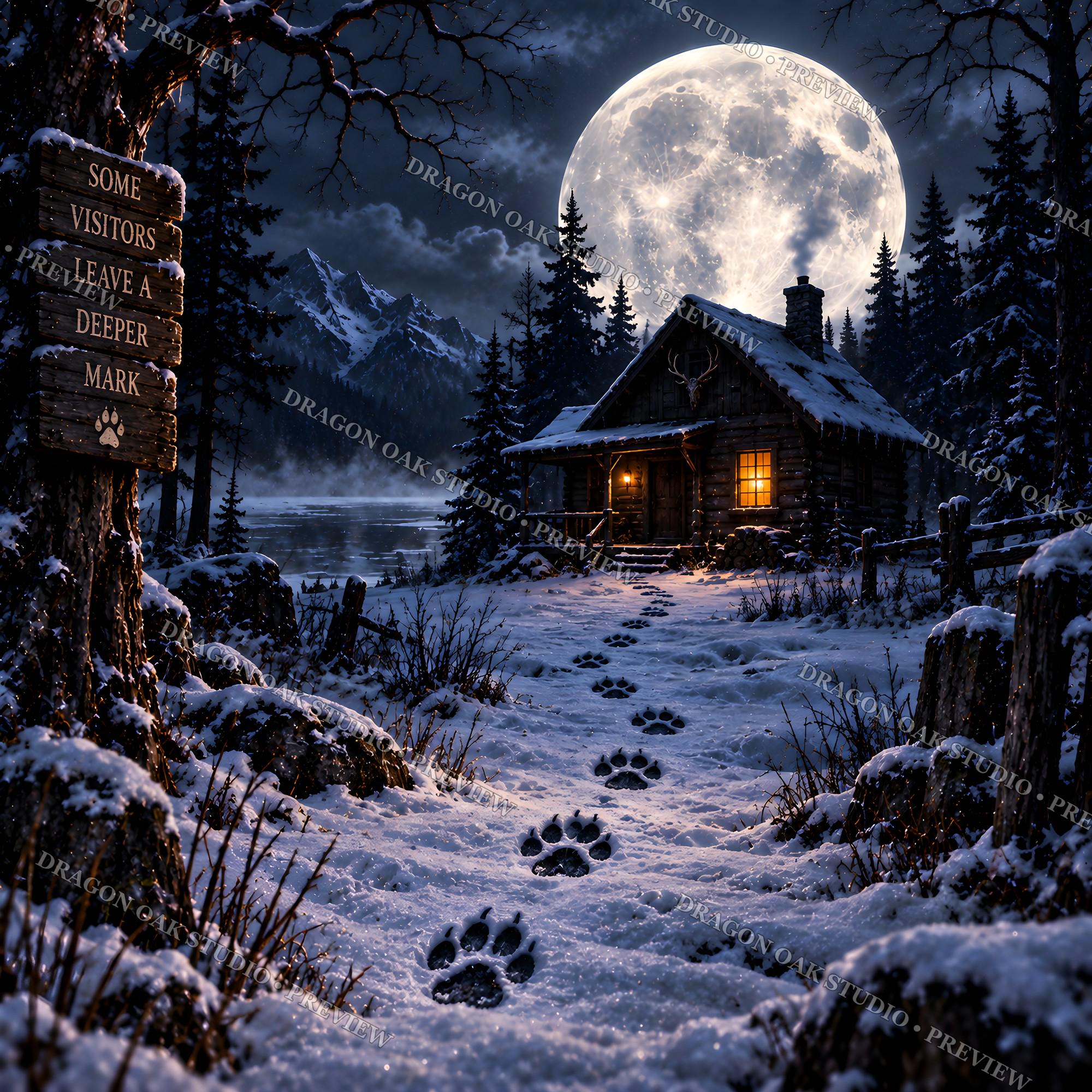 Werewolf Full Moon Coaster Bundle, Wolf Pack & Cemetery Designs (Digital Download)