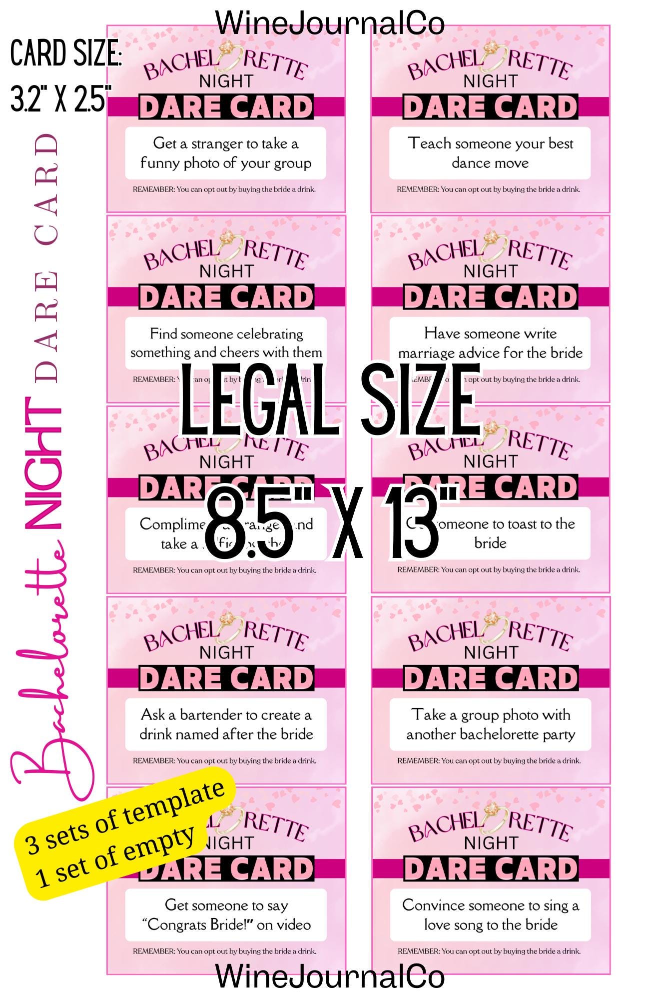 Bachelorette Party Games Bundle PDF File