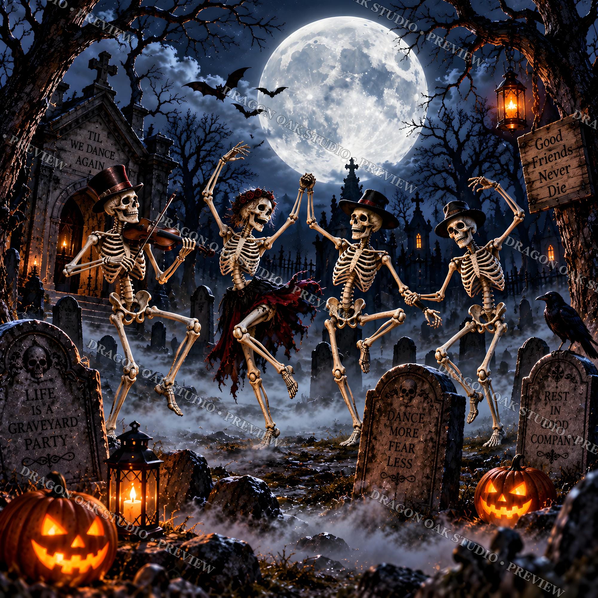 Gothic Cemetery Coaster PNG Bundle, Halloween Sublimation Files (Digital Download)
