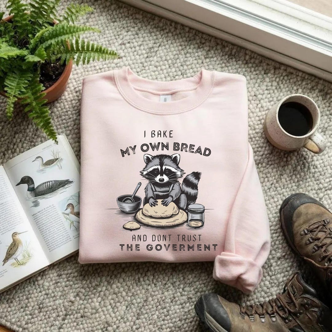 Funny Raccoon Sweatshirt, Anti Ice Outfit, Sarcastic Protest Shirt ...