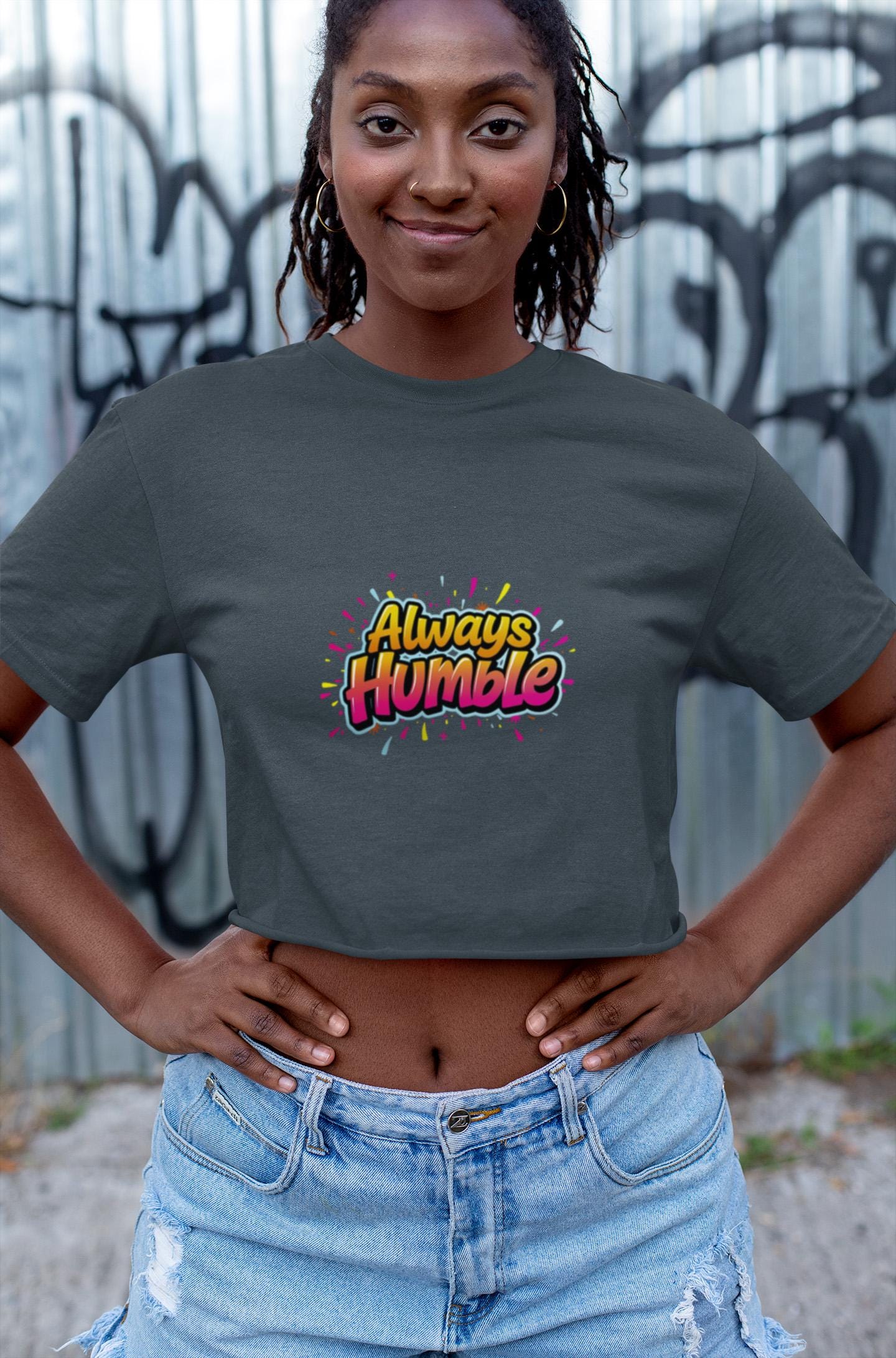 T-shirt Crop Top Hype Strobe Graffiti Foil Pour Fille 11-12 Ans - Multicolore Manches Courtes Neuf Avec étiquettes | Crop Top Fille Hype Graffiti