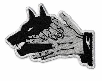 Naszywka haftowana w stylu mangi