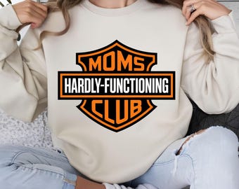 Moms Club werkt nauwelijks digitaal, Moederdag, cadeau voor moeder, Moms Club trendy mama digitaal bestand