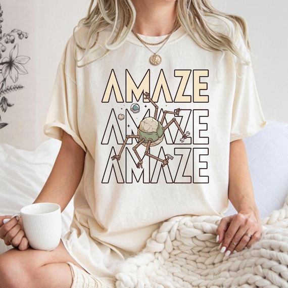 Comfort Colors® Amaze Sci-Fi Shirt, Rocky Inspired Space Alien Tee, Project Hail Mary Fan Gift, Funny SciFi Reader T-Shirt, Book Lover Gift