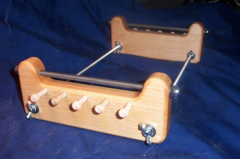 Adjustable Wooden Beading Loom Wood is Hard Maple up to 4 Etsy