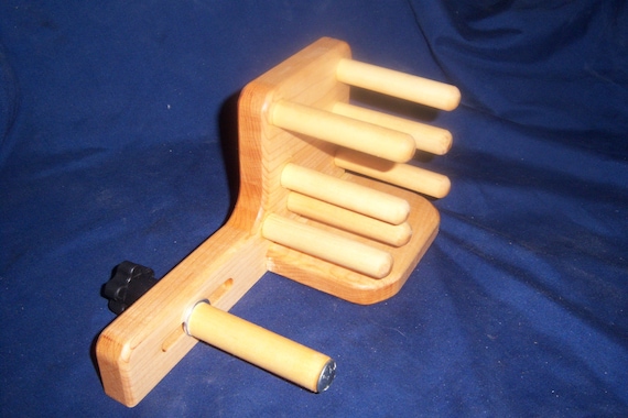 Used with Kumihimo Triple Warping Peg Rigid Heddle Inkle etc Warping Board