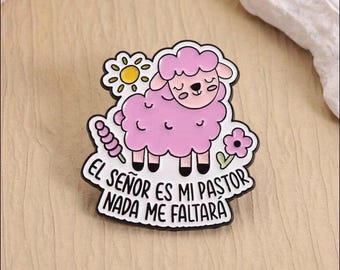 Pin de esmalte El Señor es Mi Pastor