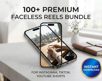 Faceless Video Reels Bundle | Luxury Lifestyle Clips for Instagram, TikTok (MP4)