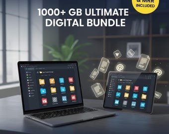 1000+ GB Digital Products and Assets Pack