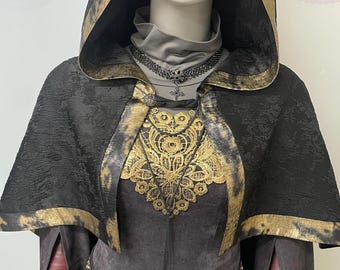Costume da Guardiana del Fuoco, versione oscura, set cosplay