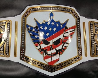 American Nightmare Undisputed Championship Replica Belt – Custom Title Belt, Adult Size Collectible Belt