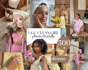 300+ UGC Style Stock Photos Bundle | Lifestyle Images for Instagram, Pinterest & Social Media | Digital Download