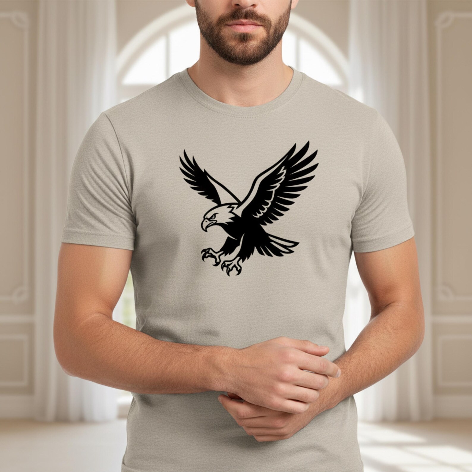 Flying Eagle SVG | Cut File | Bald Eagle Cricut Design | Crafts Files ...