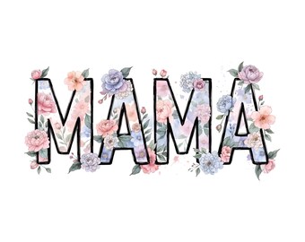 Mamá PNG, Mamá Floral PNG, Mamá PNG, Día de la Madre PNG, Mamá Leopardo PNG, Clippart, Descarga Digital