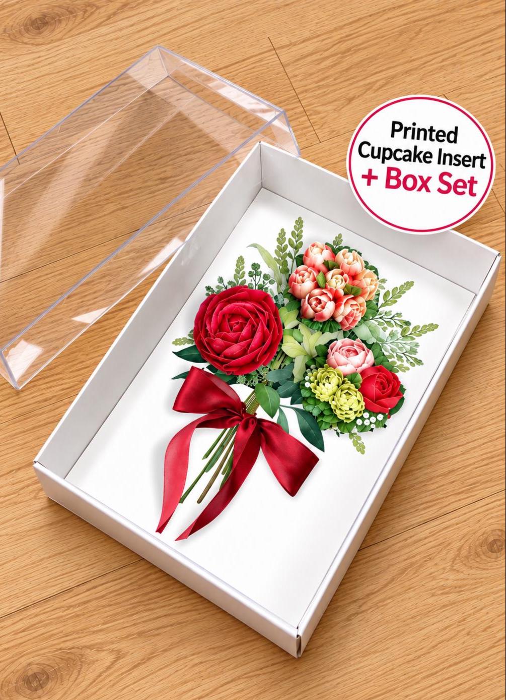 Ribbon Flower Box - Etsy
