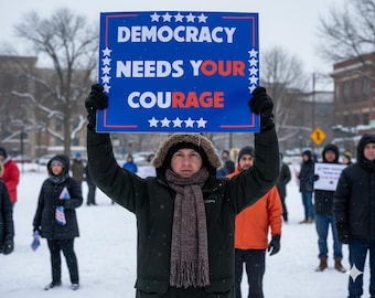 La democracia necesita tu coraje