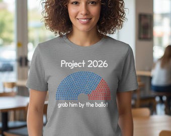 Camiseta del Proyecto 2026 "Agárralo por la papeleta" – Ropa para las elecciones de mitad de mandato