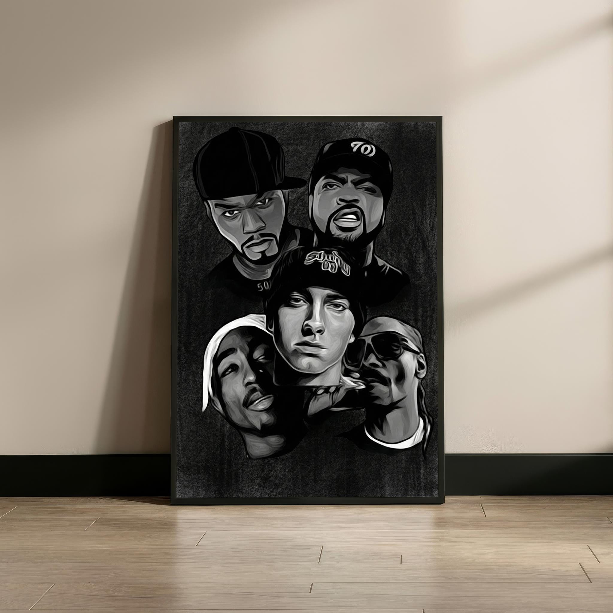 Tupac and Snoop Dogg Poster - Etsy